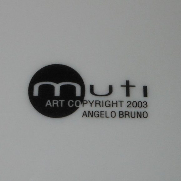 New set of 4 cheese plates. 2003 Muit Angelo Bruno - Picture 6 of 6